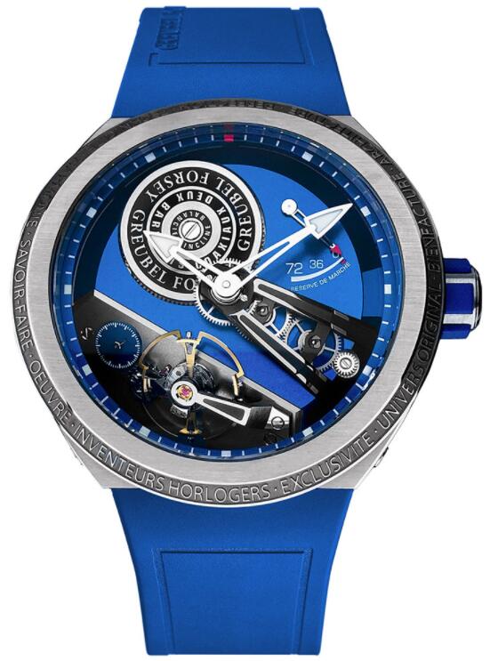 Replica Greubel Forsey Watch Balancier S Blue Men